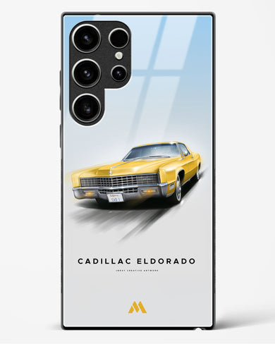 Golden Glide Glass Case Phone Cover (Samsung)