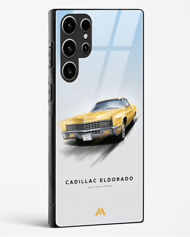 Golden Glide Glass Case Phone Cover (Samsung)