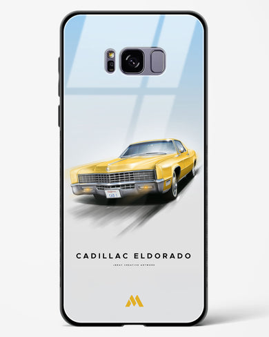 Golden Glide Glass Case Phone Cover (Samsung)