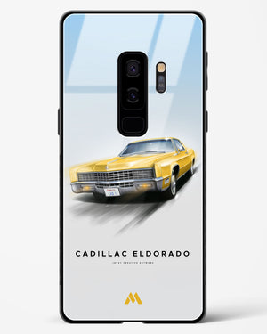 Golden Glide Glass Case Phone Cover (Samsung)