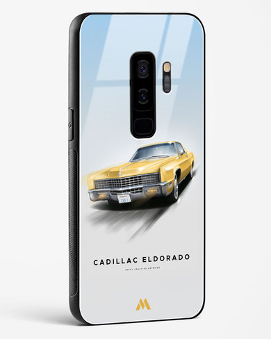 Golden Glide Glass Case Phone Cover (Samsung)