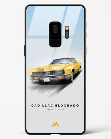 Golden Glide Glass Case Phone Cover (Samsung)