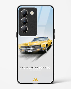 Golden Glide Glass Case Phone Cover (Vivo)