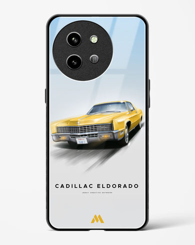 Golden Glide Glass Case Phone Cover (Vivo)