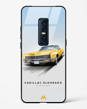 Golden Glide Glass Case Phone Cover (Vivo)