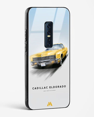 Golden Glide Glass Case Phone Cover (Vivo)