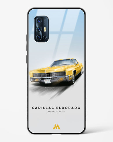 Golden Glide Glass Case Phone Cover (Vivo)