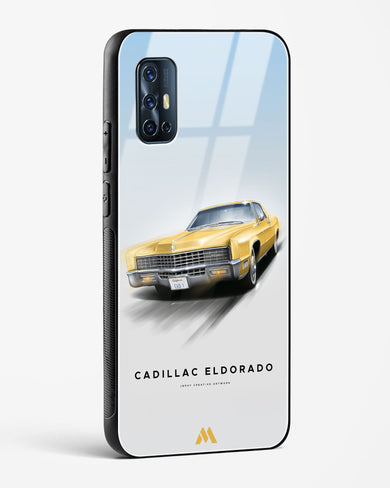 Golden Glide Glass Case Phone Cover (Vivo)