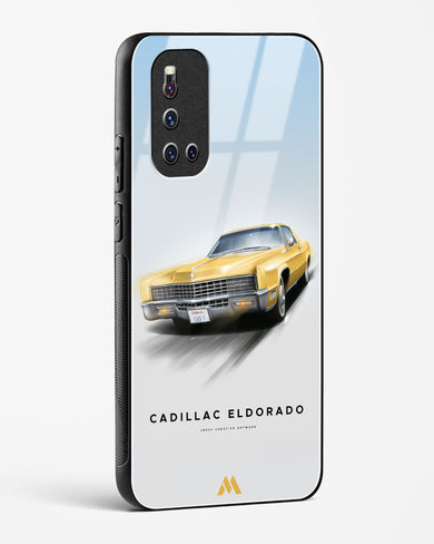 Golden Glide Glass Case Phone Cover (Vivo)