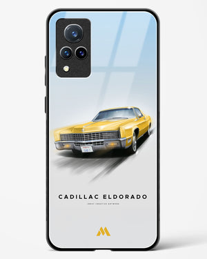 Golden Glide Glass Case Phone Cover (Vivo)