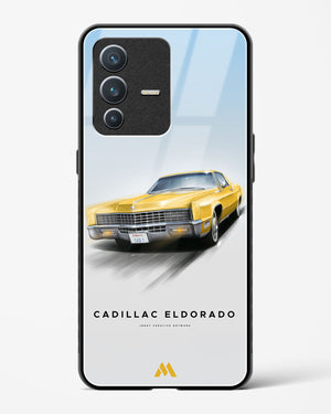 Golden Glide Glass Case Phone Cover (Vivo)