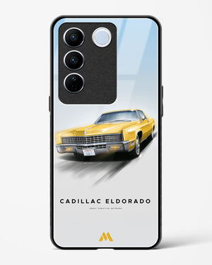 Golden Glide Glass Case Phone Cover (Vivo)