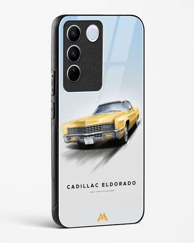 Golden Glide Glass Case Phone Cover (Vivo)