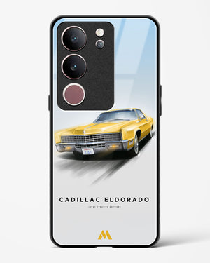 Golden Glide Glass Case Phone Cover (Vivo)