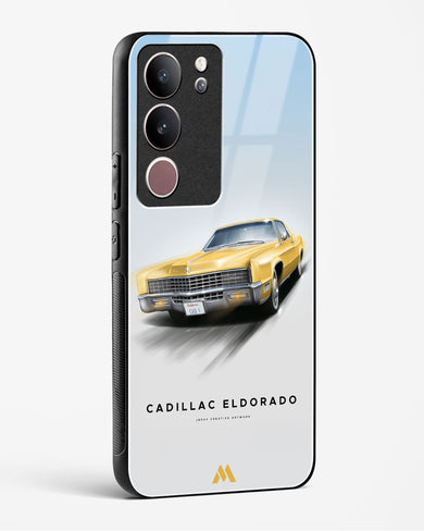 Golden Glide Glass Case Phone Cover (Vivo)