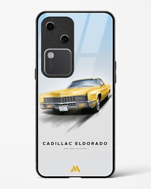 Golden Glide Glass Case Phone Cover (Vivo)