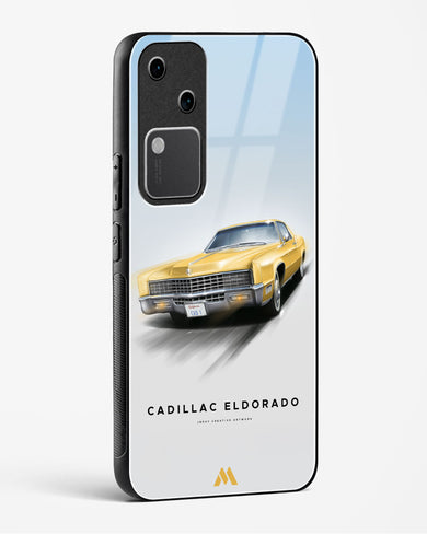 Golden Glide Glass Case Phone Cover (Vivo)