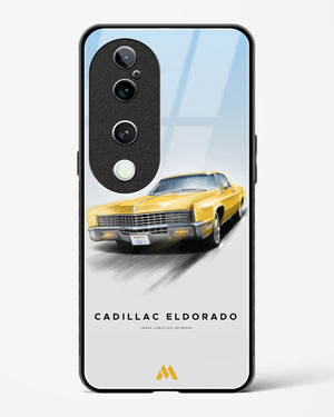 Golden Glide Glass Case Phone Cover (Vivo)