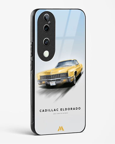 Golden Glide Glass Case Phone Cover (Vivo)