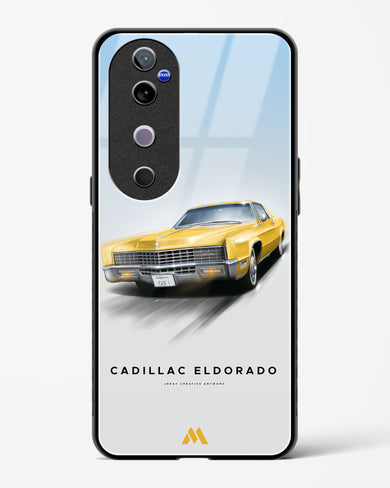 Golden Glide Glass Case Phone Cover (Vivo)