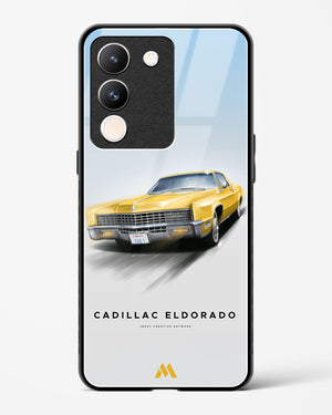 Golden Glide Glass Case Phone Cover (Vivo)