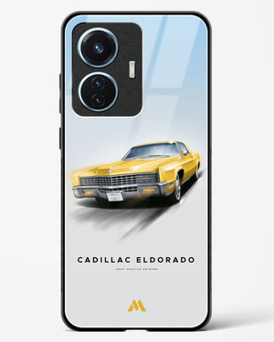 Golden Glide Glass Case Phone Cover (Vivo)