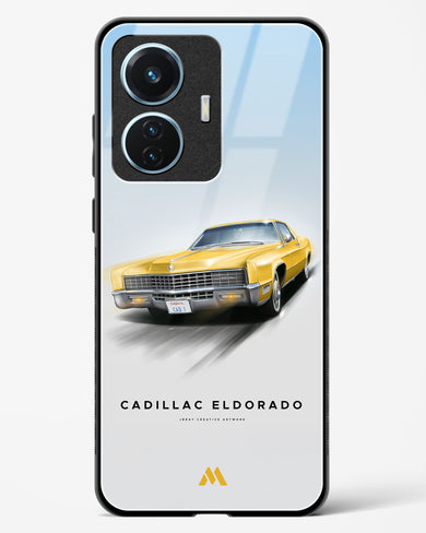 Golden Glide Glass Case Phone Cover (Vivo)