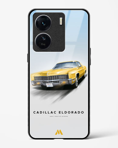 Golden Glide Glass Case Phone Cover (Vivo)