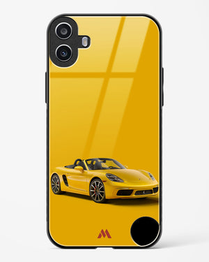 Sunburst Speed Glass Case Phone Cover (Nothing)