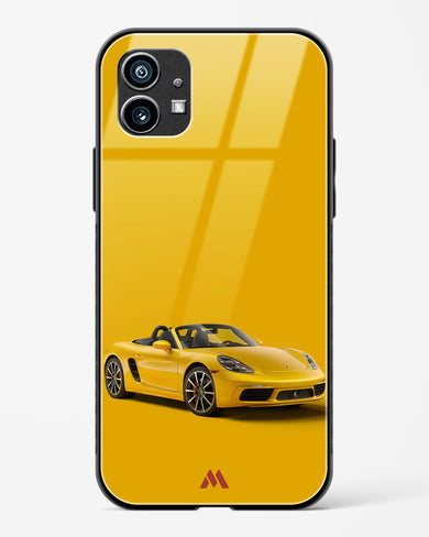 Sunburst Speed Glass Case Phone Cover (Nothing)