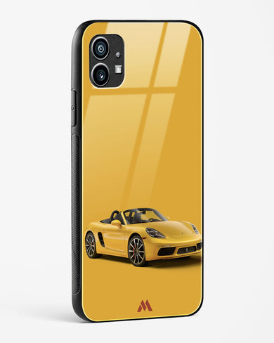 Sunburst Speed Glass Case Phone Cover (Nothing)