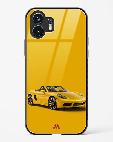 Sunburst Speed Glass Case Phone Cover (Nothing)