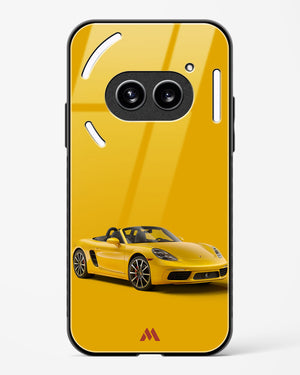 Sunburst Speed Glass Case Phone Cover (Nothing)