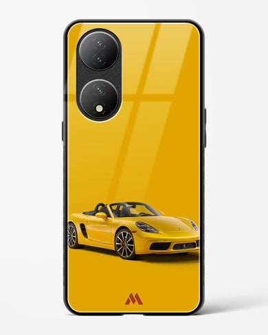 Sunburst Speed Glass Case Phone Cover (Vivo)