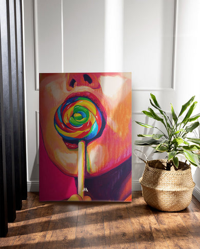 Sugar Pop Canvas Gallery Wrap