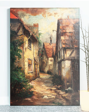 Whispers of the Old Town Canvas Gallery Wrap