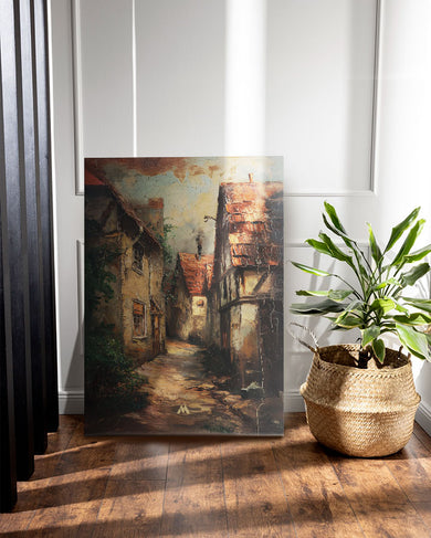 Whispers of the Old Town Canvas Gallery Wrap