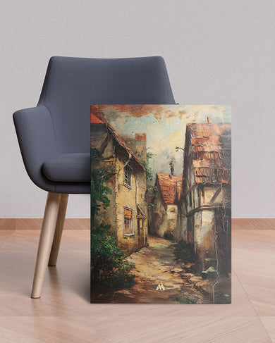 Whispers of the Old Town Canvas Gallery Wrap