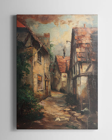Whispers of the Old Town Canvas Gallery Wrap