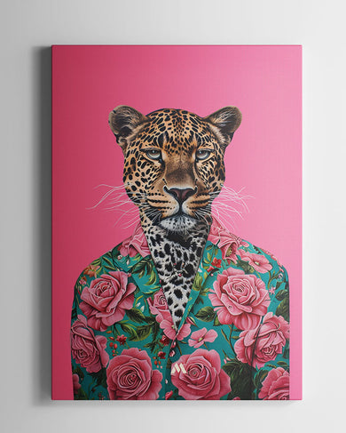 Floral Fierce Canvas Gallery Wrap