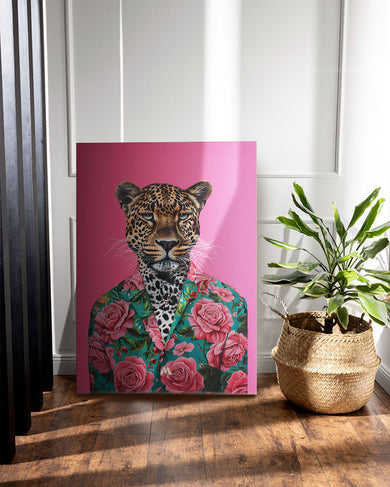 Floral Fierce Canvas Gallery Wrap