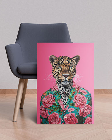 Floral Fierce Canvas Gallery Wrap