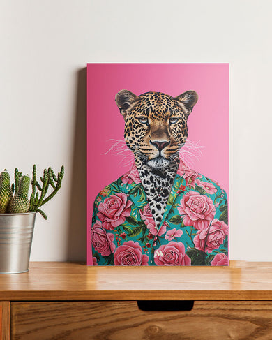 Floral Fierce Canvas Gallery Wrap