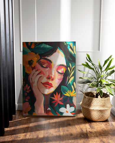 Flora Dream Canvas Gallery Wrap