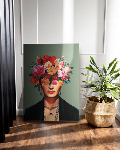 Floral Muse Canvas Gallery Wrap