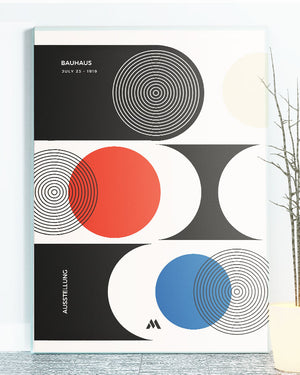 Bauhaus Ausstellung Canvas Gallery Wrap