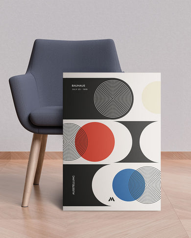 Bauhaus Ausstellung Canvas Gallery Wrap