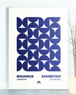 Bauhaus Grid Canvas Gallery Wrap