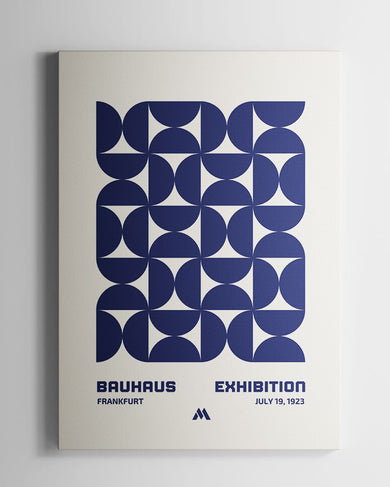 Bauhaus Grid Canvas Gallery Wrap