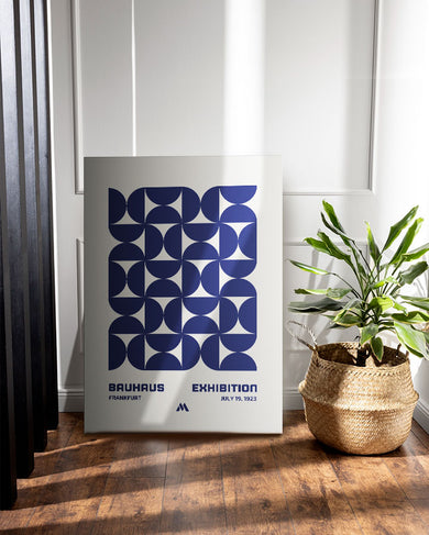 Bauhaus Grid Canvas Gallery Wrap